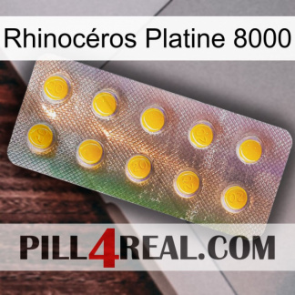 Rhinocéros Platine 8000 new11